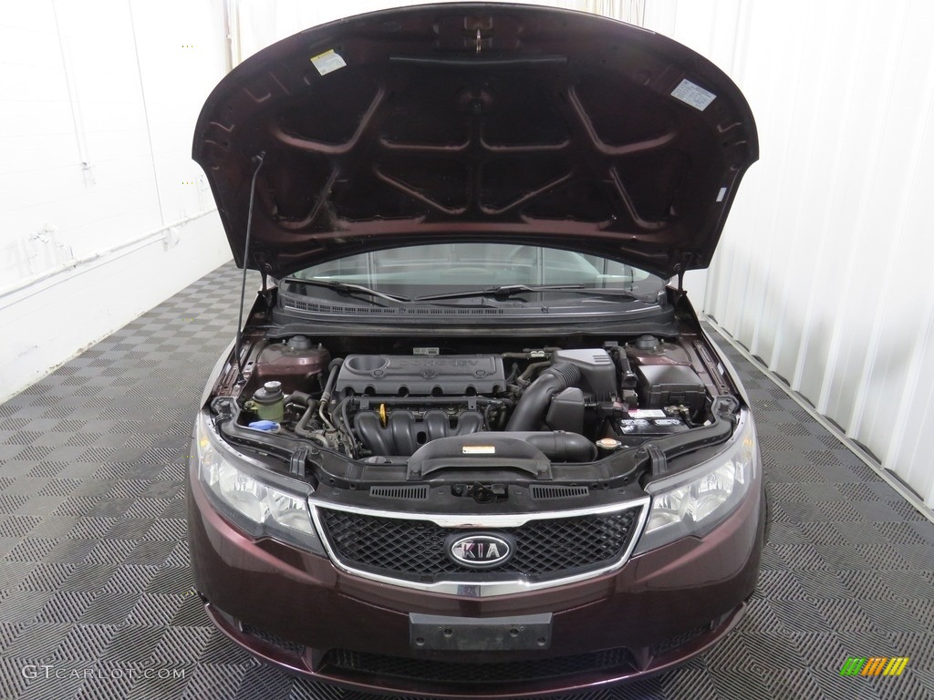 2010 Forte EX - Spicy Red / Coffee photo #7