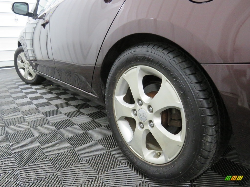 2010 Forte EX - Spicy Red / Coffee photo #11