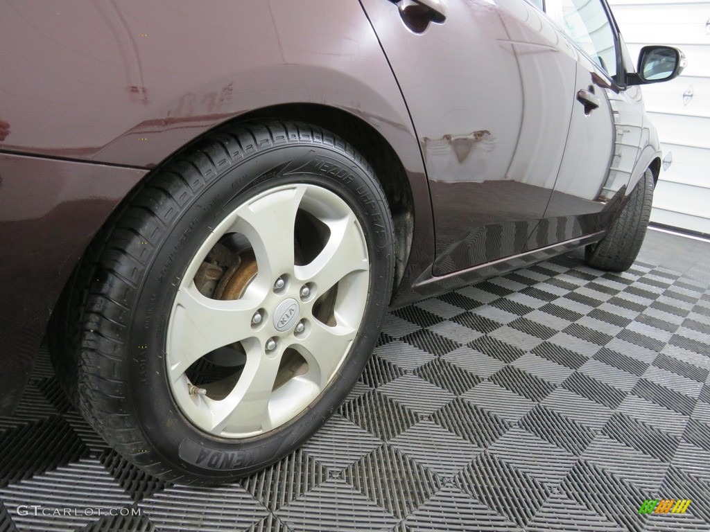 2010 Forte EX - Spicy Red / Coffee photo #17