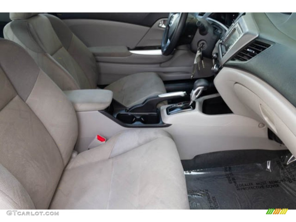 2012 Civic EX Coupe - Rallye Red / Gray photo #18