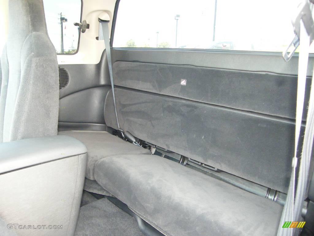 2004 Dakota SXT Club Cab 4x4 - Black / Dark Slate Gray photo #17