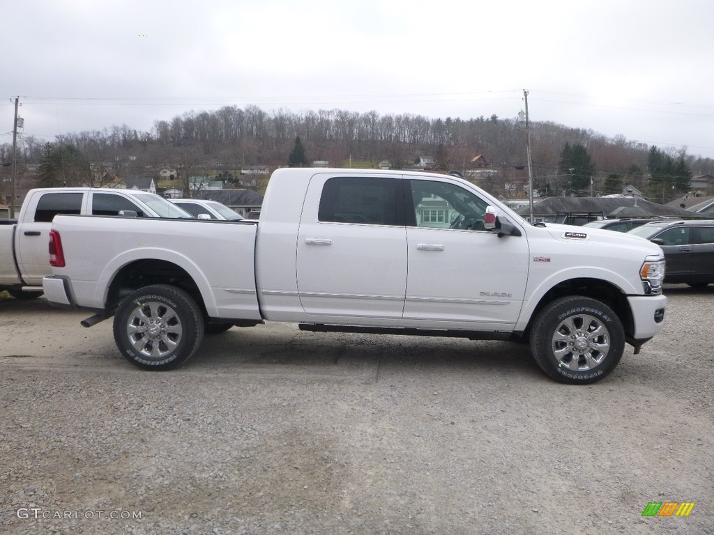 Bright White 2019 Ram 2500 Limited Mega Cab 4x4 Exterior Photo #132511929