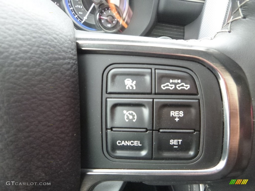 2019 Ram 2500 Limited Mega Cab 4x4 Black Steering Wheel Photo #132512019