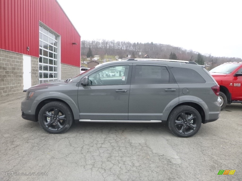 Destroyer Gray 2019 Dodge Journey Crossroad AWD Exterior Photo #132512577