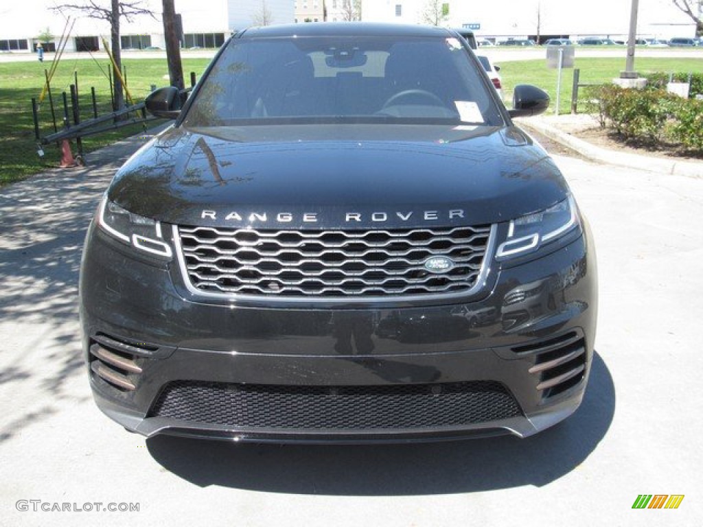 2019 Range Rover Velar R-Dynamic SE - Santorini Black Metallic / Ebony photo #9