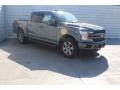 2019 Abyss Gray Ford F150 Lariat Sport SuperCrew 4x4  photo #2