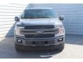2019 Abyss Gray Ford F150 Lariat Sport SuperCrew 4x4  photo #3