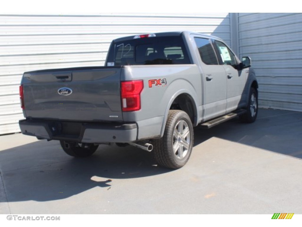 2019 F150 Lariat Sport SuperCrew 4x4 - Abyss Gray / Black photo #8