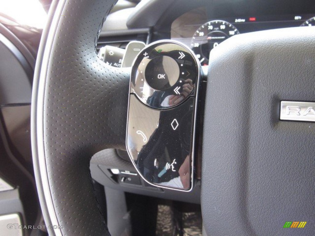 2019 Range Rover Velar R-Dynamic SE - Santorini Black Metallic / Ebony photo #27