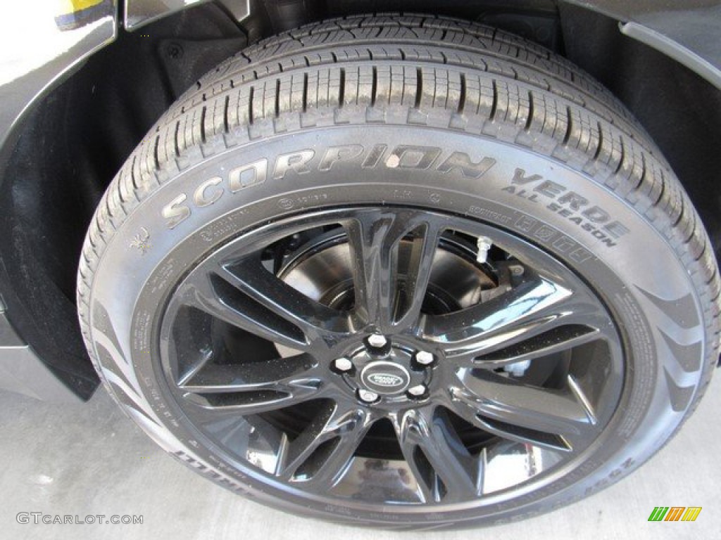 2019 Range Rover Velar R-Dynamic SE - Santorini Black Metallic / Ebony photo #36