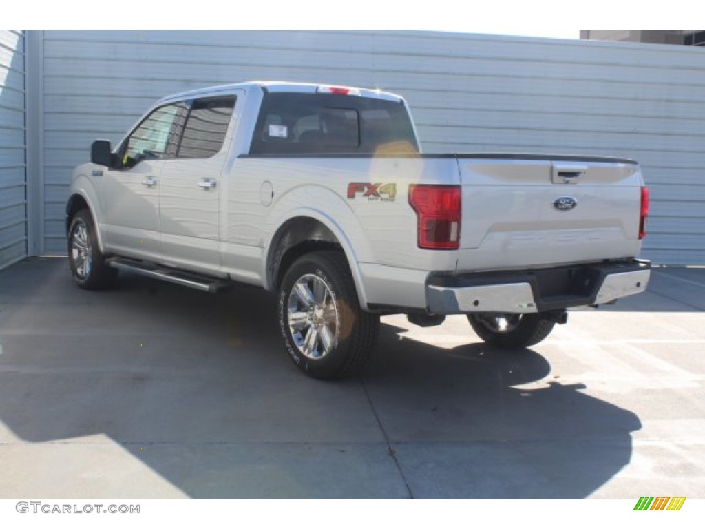 2019 F150 Lariat SuperCrew 4x4 - Ingot Silver / Black photo #6