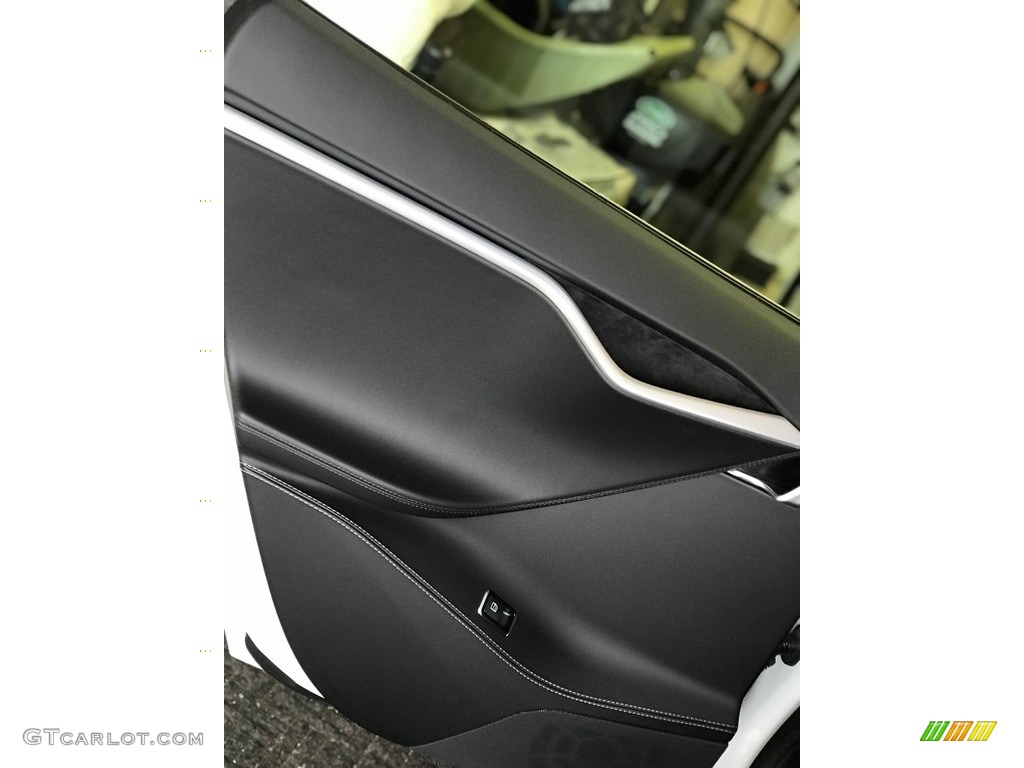 2017 Tesla Model S 100D Black Door Panel Photo #132516957