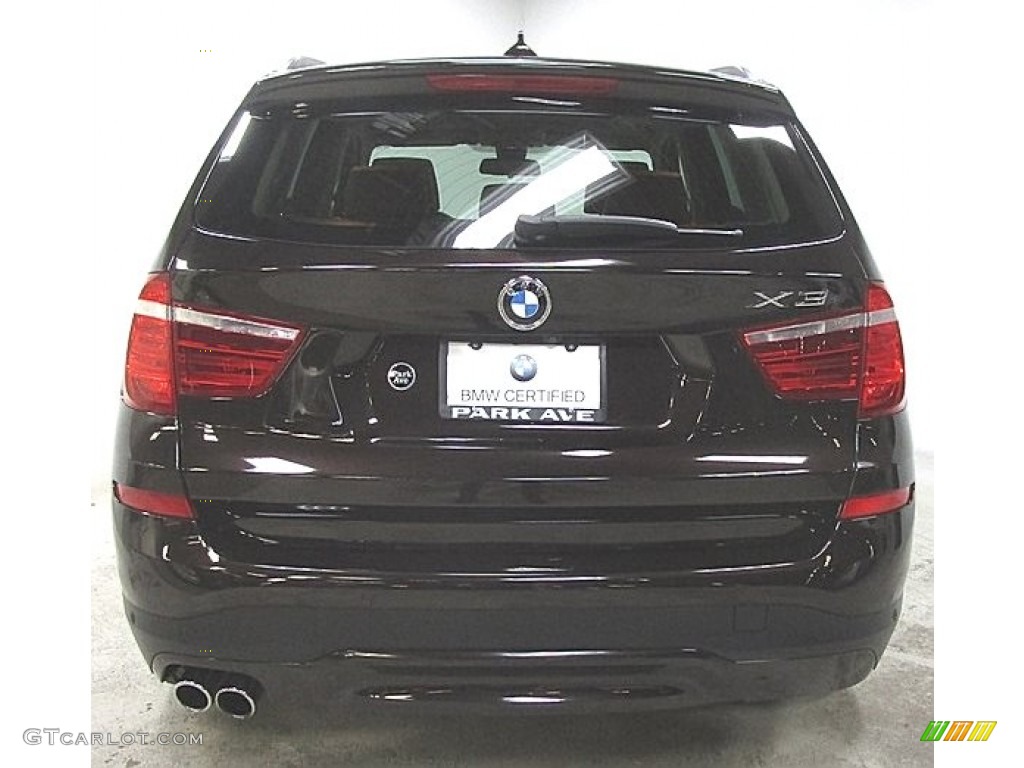 2016 X3 xDrive28i - Sparkling Brown Metallic / Saddle Brown photo #2