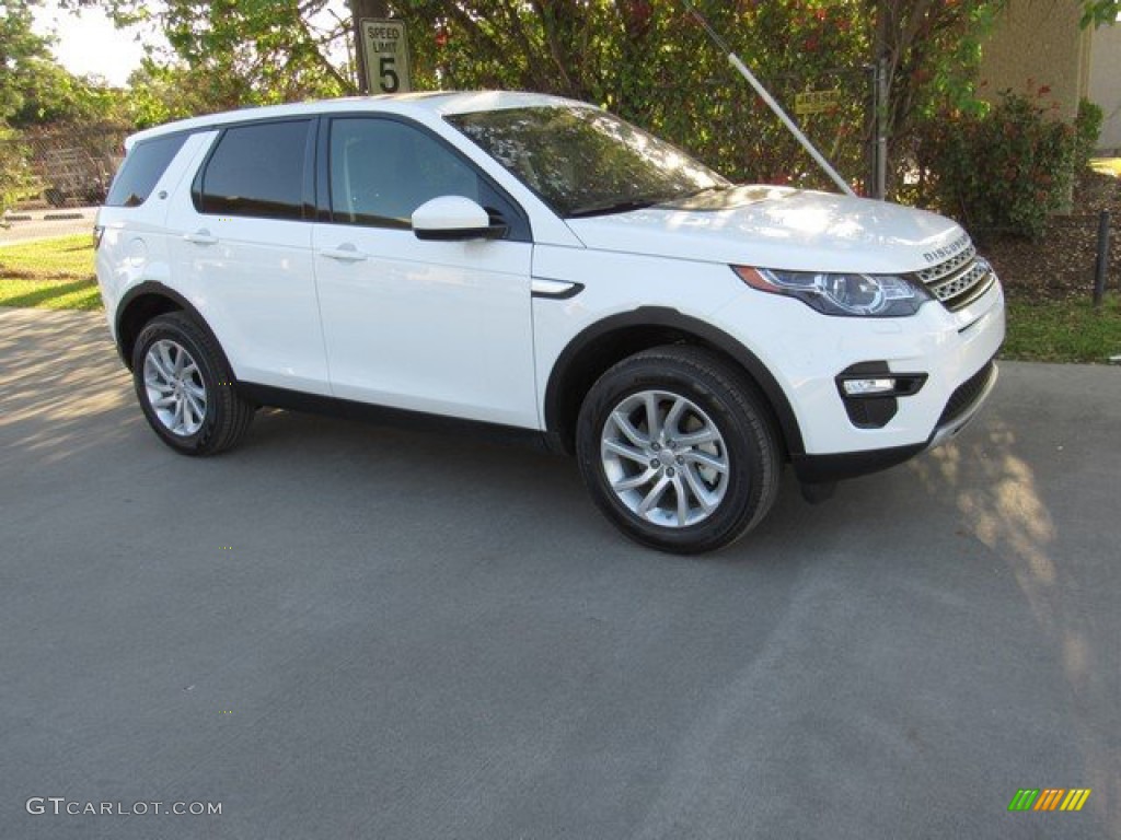 Fuji White Land Rover Discovery Sport