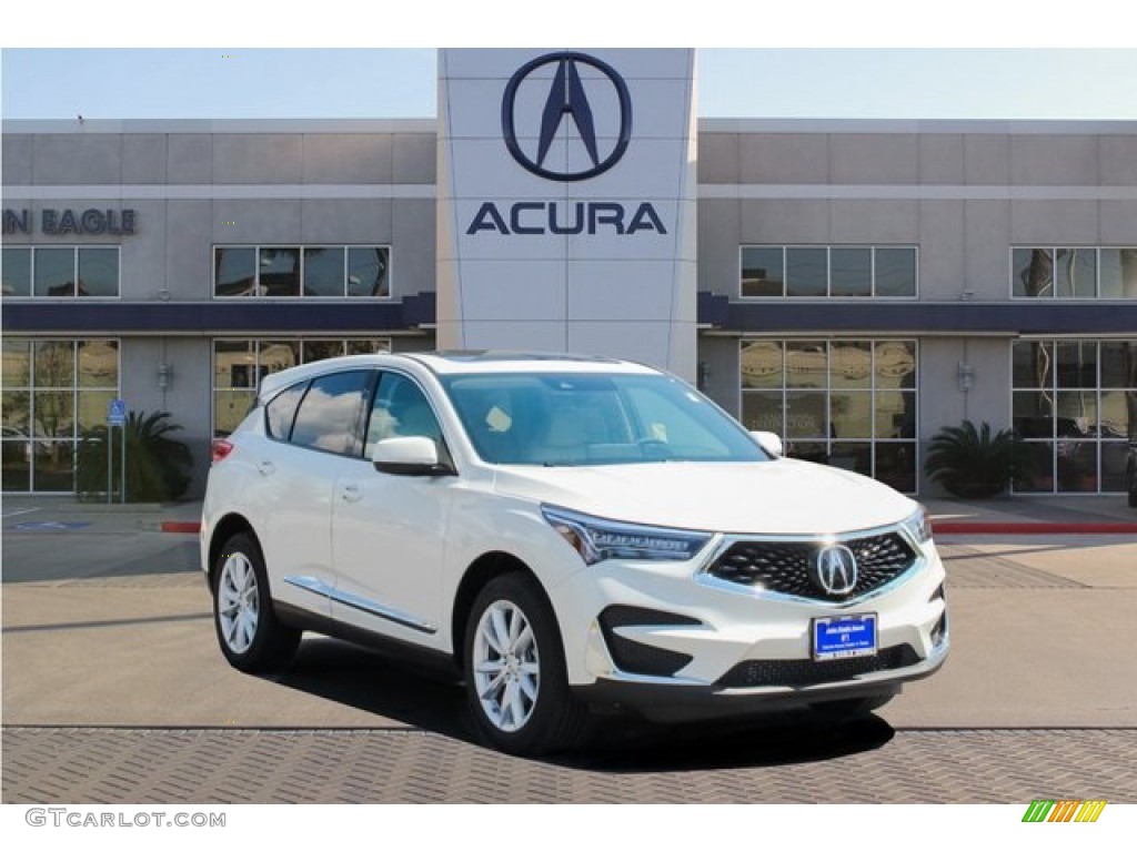 White Diamond Pearl Acura RDX