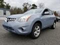 2011 Platinum Graphite Nissan Rogue SV AWD  photo #1