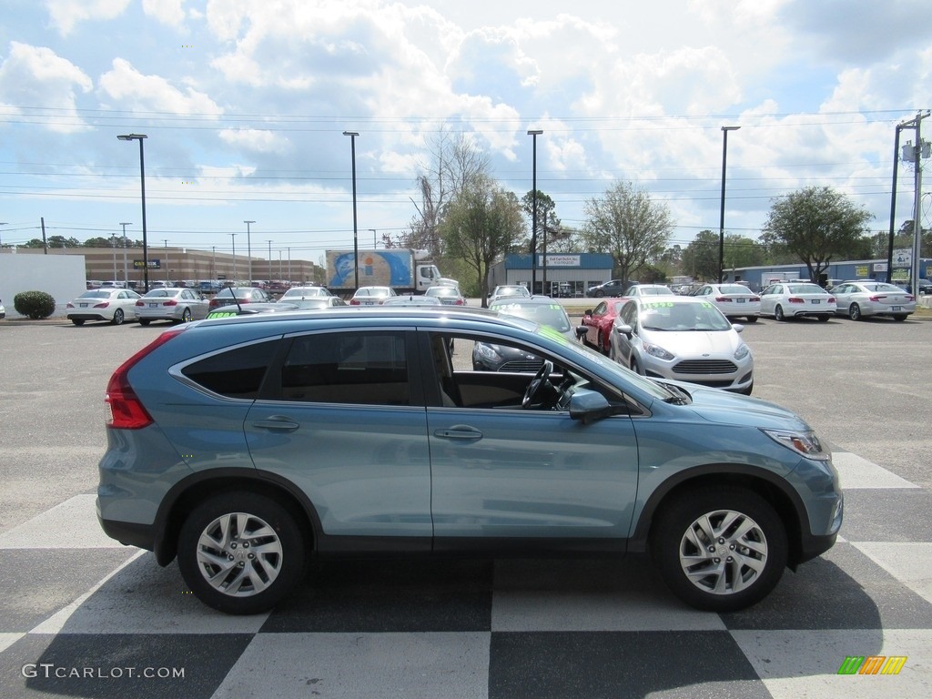 2016 CR-V EX-L - Mountain Air Metallic / Beige photo #3