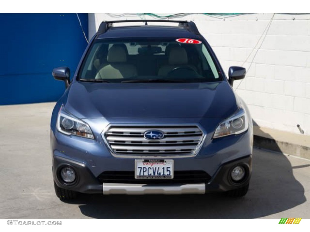 2016 Outback 2.5i Limited - Twilight Blue Metallic / Warm Ivory photo #7