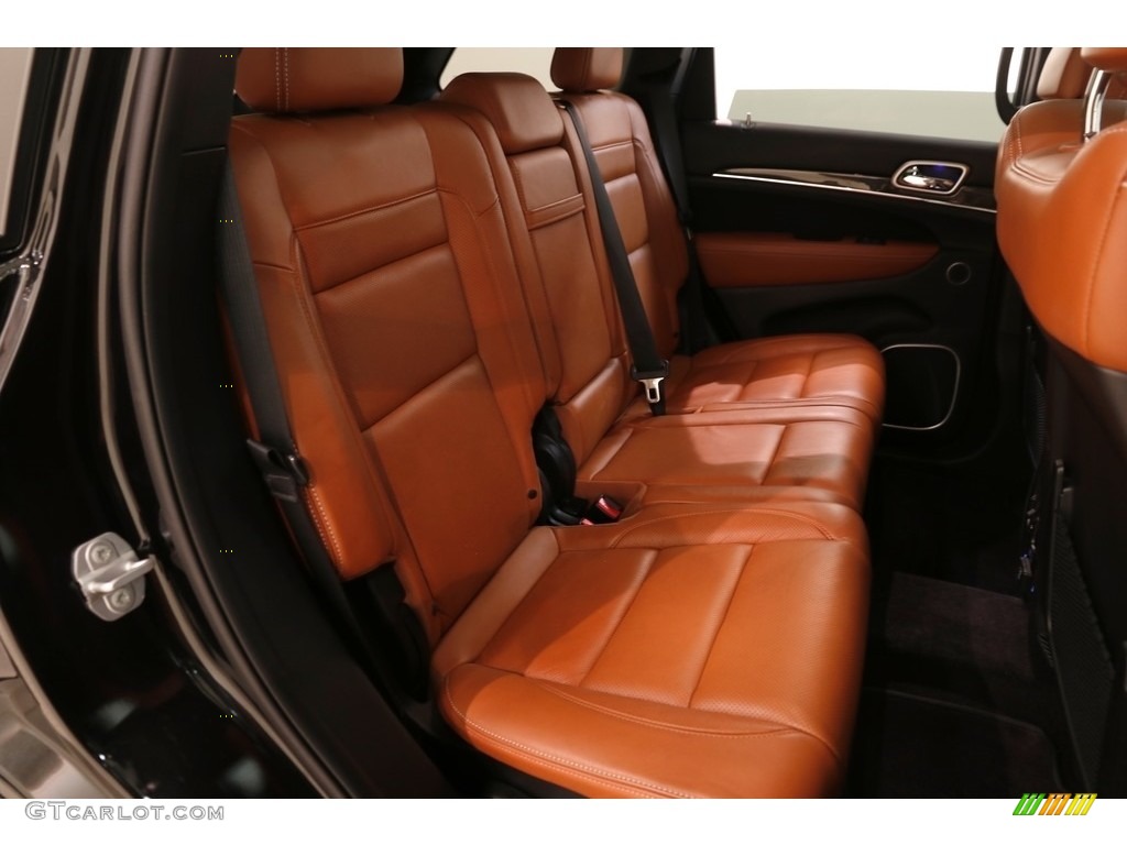 2016 Jeep Grand Cherokee SRT 4x4 Rear Seat Photo #132523852