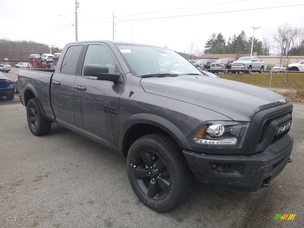 2019 1500 Classic Warlock Quad Cab 4x4 - Granite Crystal Metallic / Black photo #7