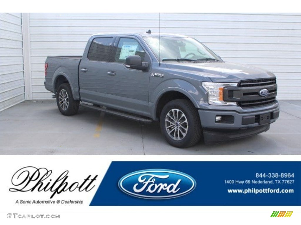 2019 F150 XLT SuperCrew - Abyss Gray / Black photo #1