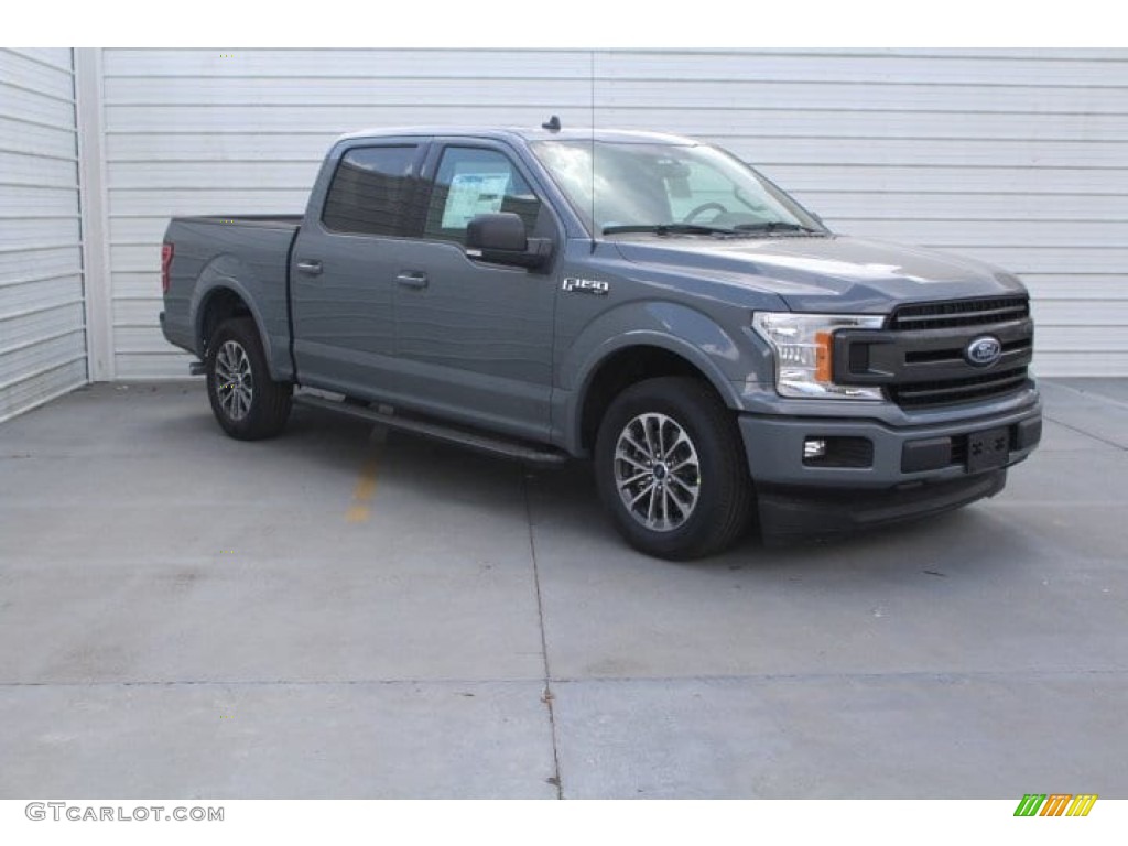 2019 F150 XLT SuperCrew - Abyss Gray / Black photo #2