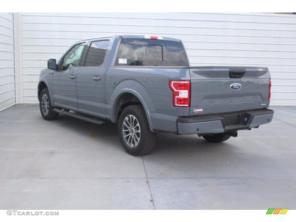 2019 F150 XLT SuperCrew - Abyss Gray / Black photo #6