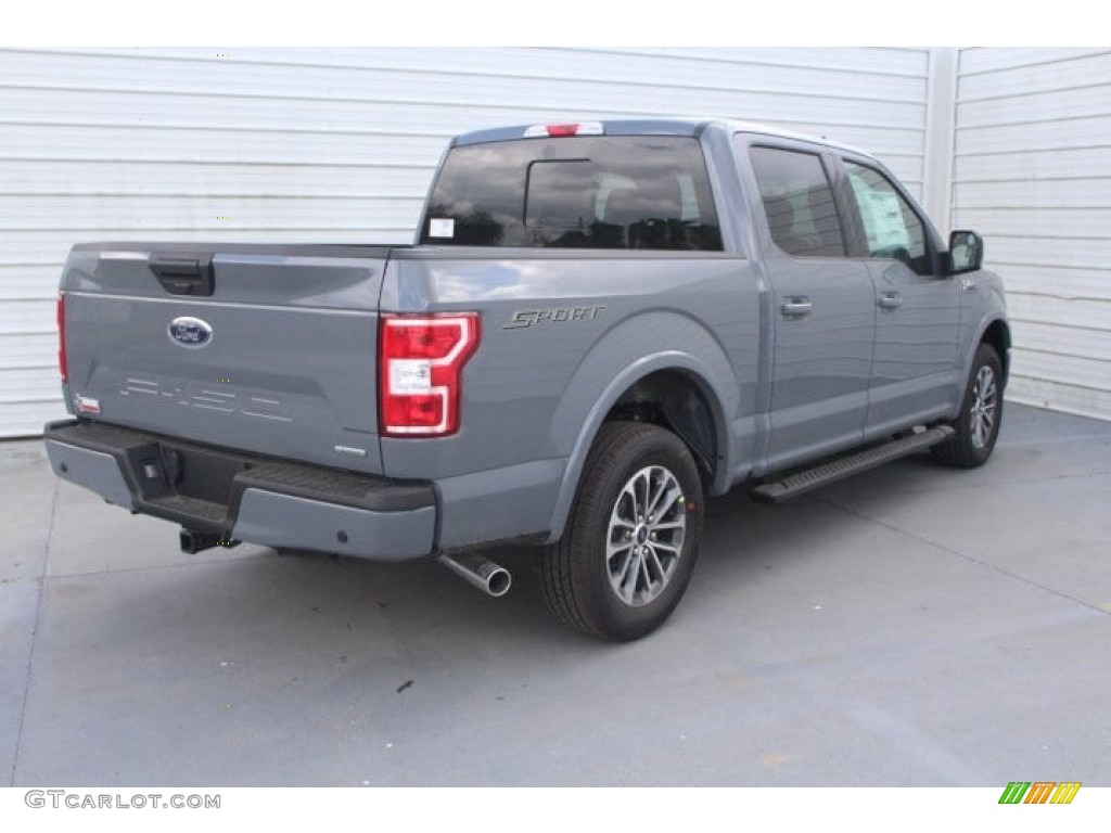 2019 F150 XLT SuperCrew - Abyss Gray / Black photo #8