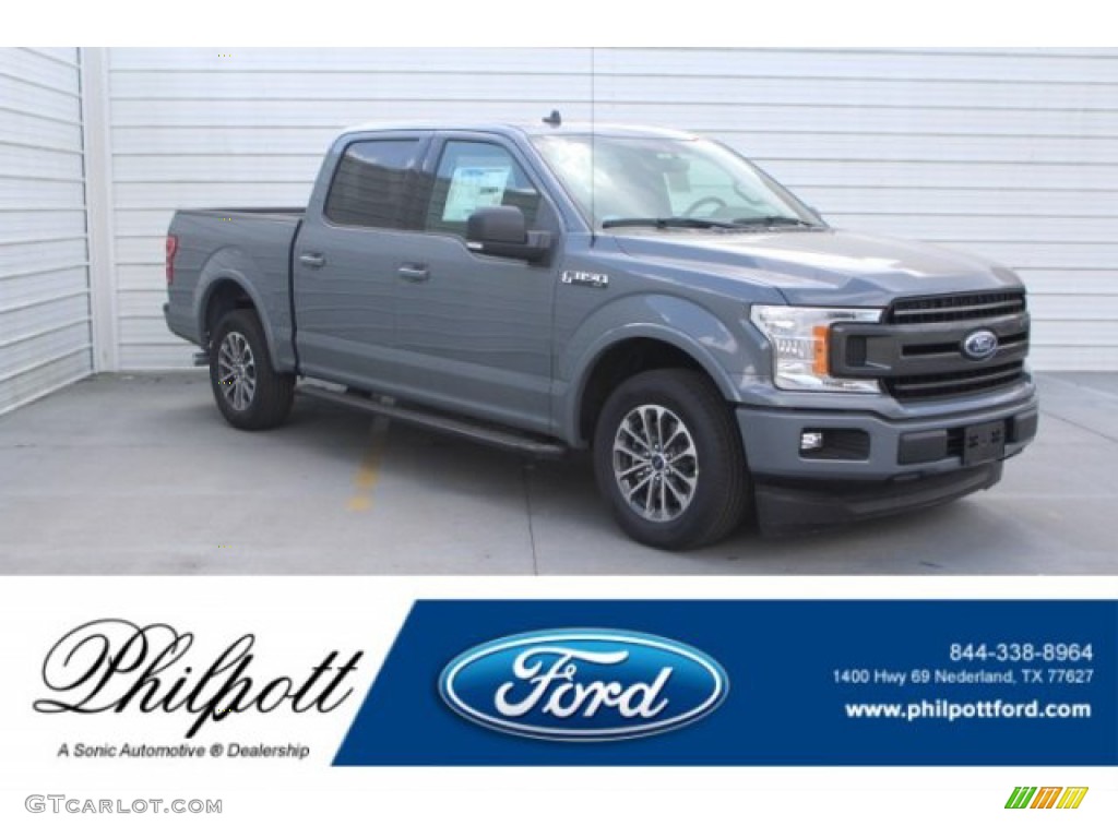 2019 F150 XLT SuperCrew 4x4 - Abyss Gray / Black photo #1