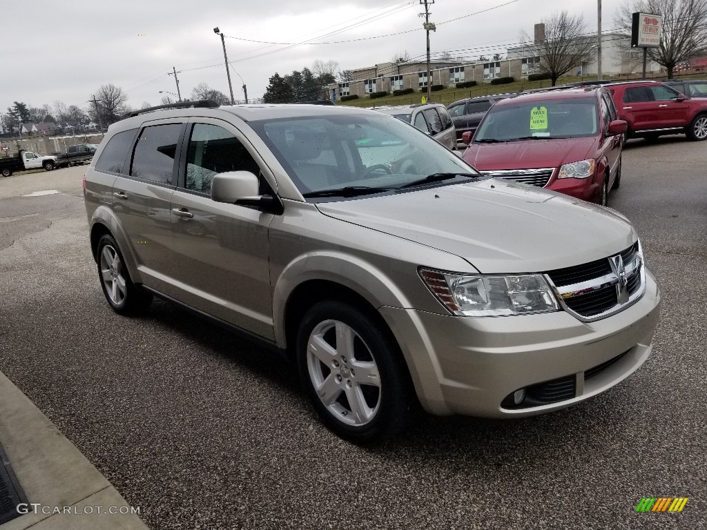 2009 Journey SXT AWD - Light Sandstone Metallic / Pastel Pebble Beige photo #5
