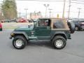 2000 Forest Green Pearl Jeep Wrangler Sahara 4x4  photo #9