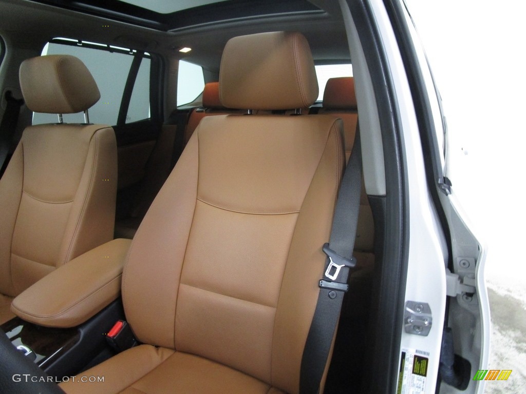 2016 X3 xDrive28i - Mineral White Metallic / Saddle Brown photo #7