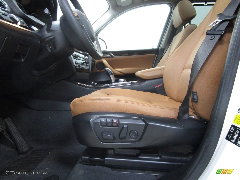 2016 X3 xDrive28i - Mineral White Metallic / Saddle Brown photo #8
