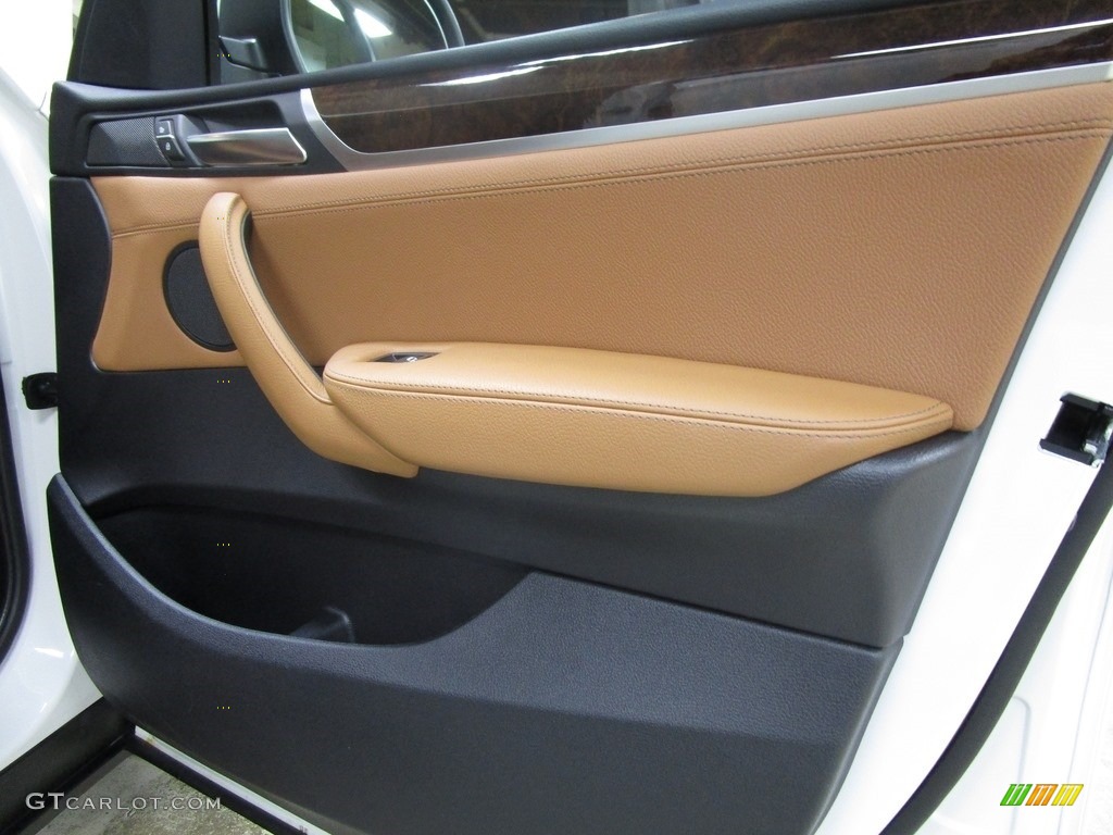 2016 X3 xDrive28i - Mineral White Metallic / Saddle Brown photo #12