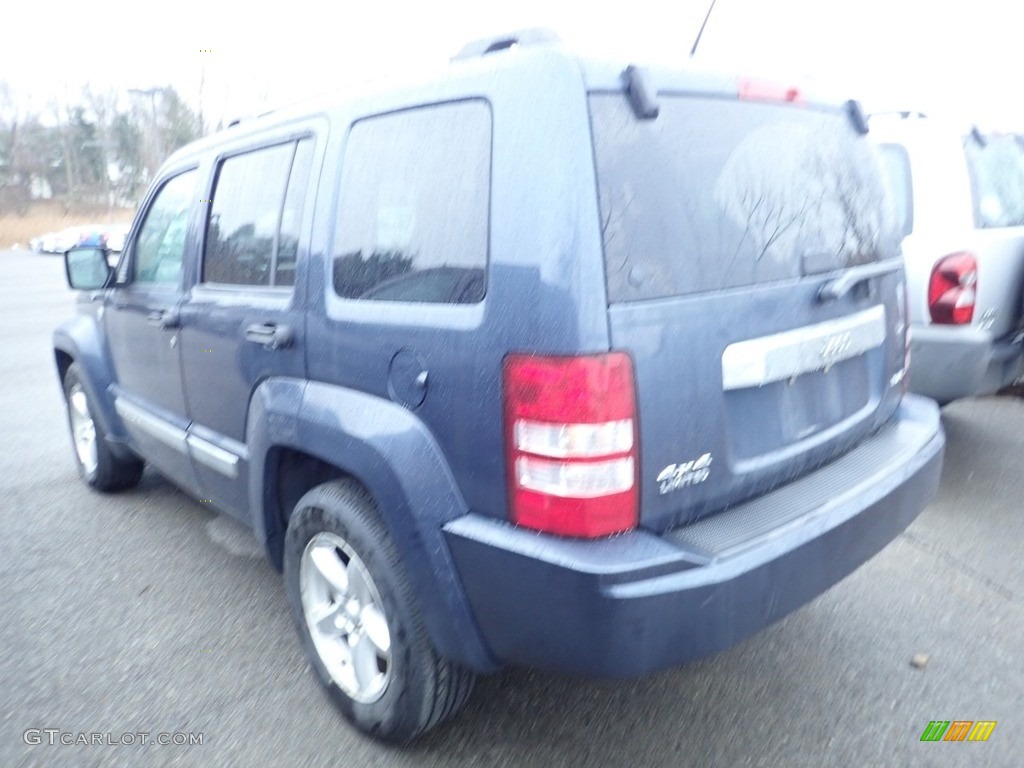 2008 Liberty Limited 4x4 - Modern Blue Pearl / Pastel Slate Gray photo #2