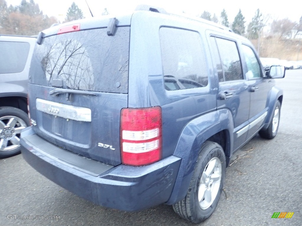 2008 Liberty Limited 4x4 - Modern Blue Pearl / Pastel Slate Gray photo #4