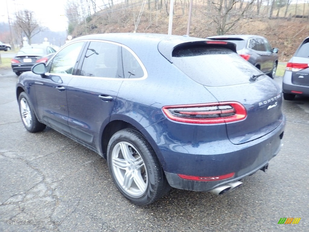 2016 Macan S - Dark Blue Metallic / Luxor Beige photo #3