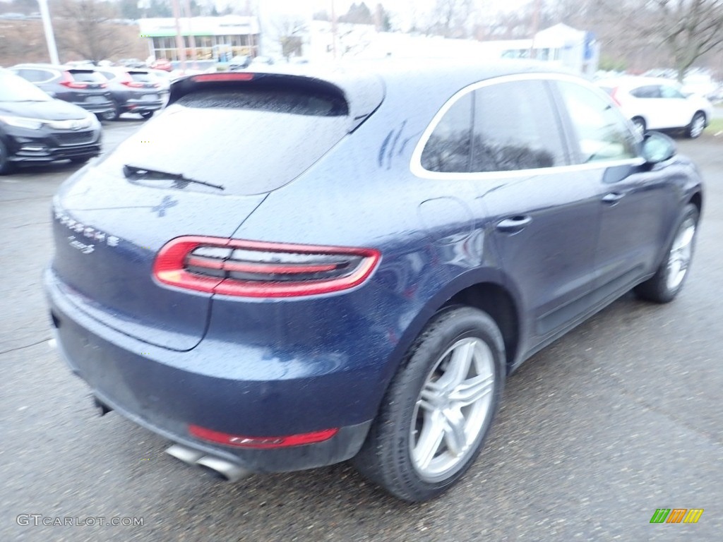 2016 Macan S - Dark Blue Metallic / Luxor Beige photo #5