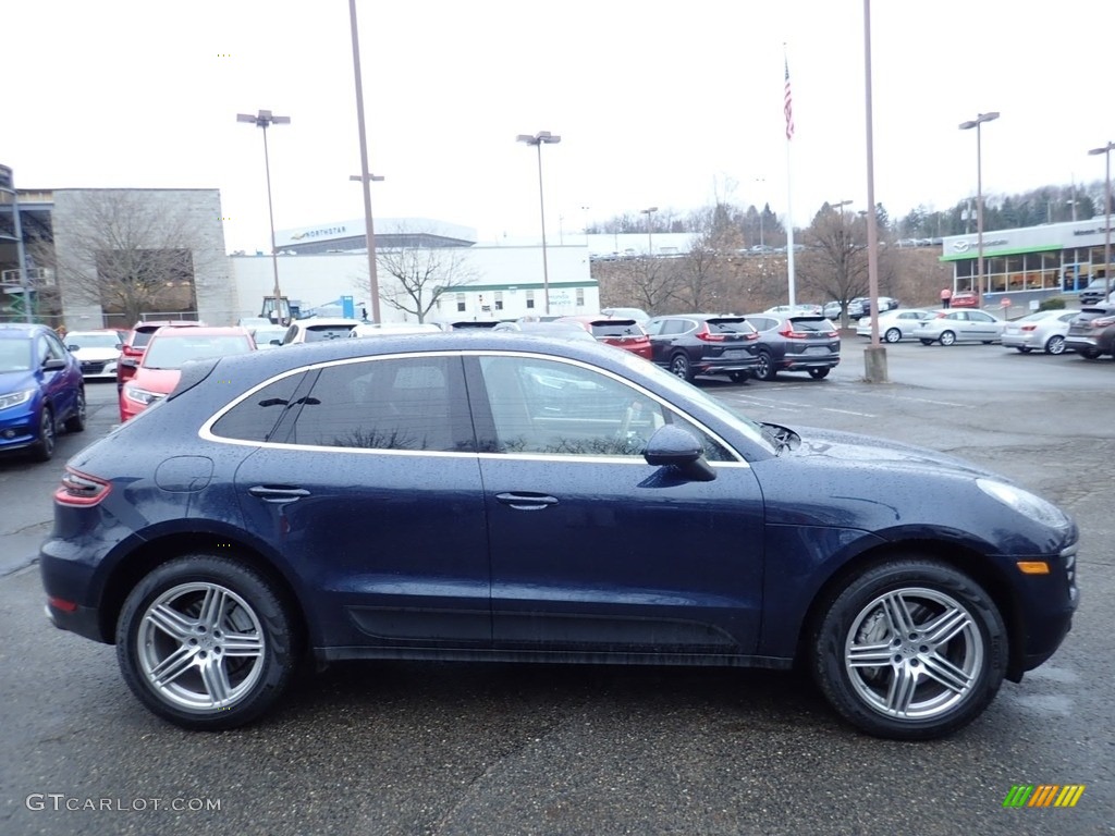 2016 Macan S - Dark Blue Metallic / Luxor Beige photo #6