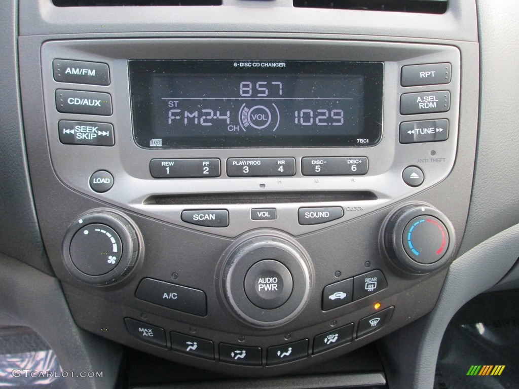 2007 Accord SE V6 Sedan - Graphite Pearl / Gray photo #25