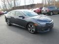 Aegean Blue Metallic - Civic Touring Sedan Photo No. 4