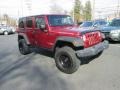 Deep Cherry Red Crystal Pearl - Wrangler Unlimited Rubicon 4x4 Photo No. 4