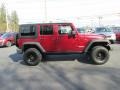 Deep Cherry Red Crystal Pearl - Wrangler Unlimited Rubicon 4x4 Photo No. 5