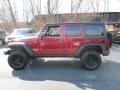 Deep Cherry Red Crystal Pearl - Wrangler Unlimited Rubicon 4x4 Photo No. 9
