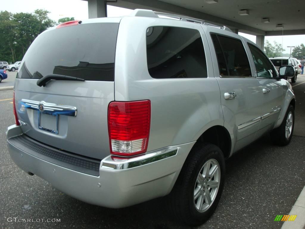 2008 Aspen Limited 4WD - Bright Silver Metallic / Dark Slate Gray/Light Slate Gray photo #6