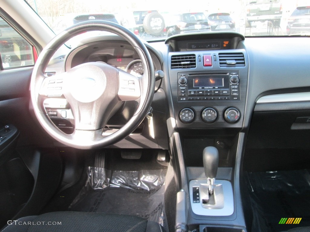 2014 XV Crosstrek 2.0i Premium - Venetian Red Pearl / Black photo #10