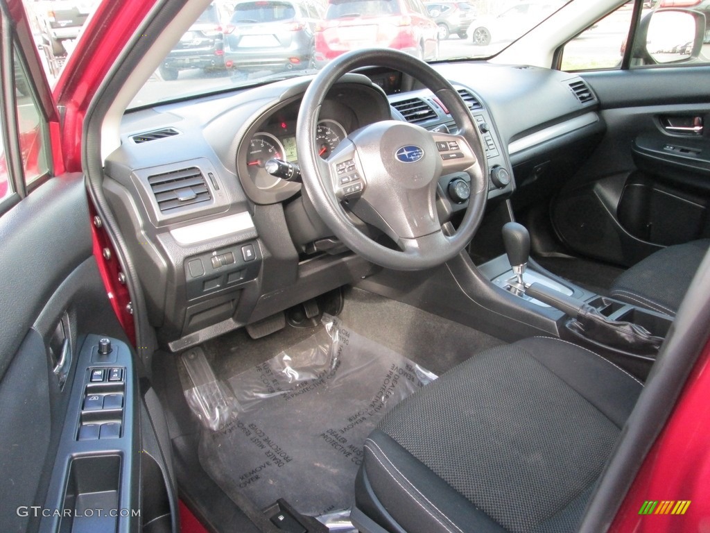 2014 XV Crosstrek 2.0i Premium - Venetian Red Pearl / Black photo #12
