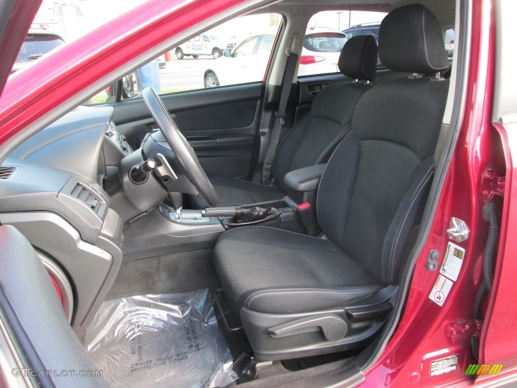 2014 XV Crosstrek 2.0i Premium - Venetian Red Pearl / Black photo #16