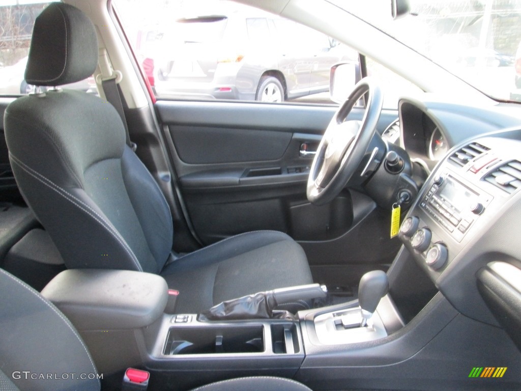 2014 XV Crosstrek 2.0i Premium - Venetian Red Pearl / Black photo #17