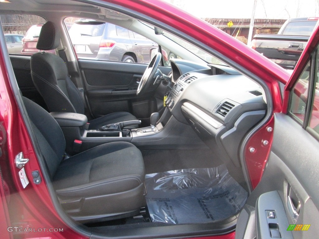 2014 XV Crosstrek 2.0i Premium - Venetian Red Pearl / Black photo #18